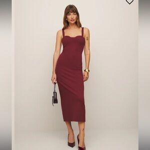 NWT Reformation Nellie Knit Dress